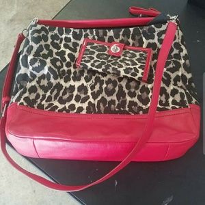 Coach purse and wallet